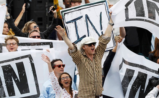 Bob Geldof presented four reasons to remain in the EU